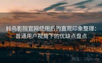 蜂鸟影院官网使用后的直观印象整理：普通用户视角下的优缺点盘点